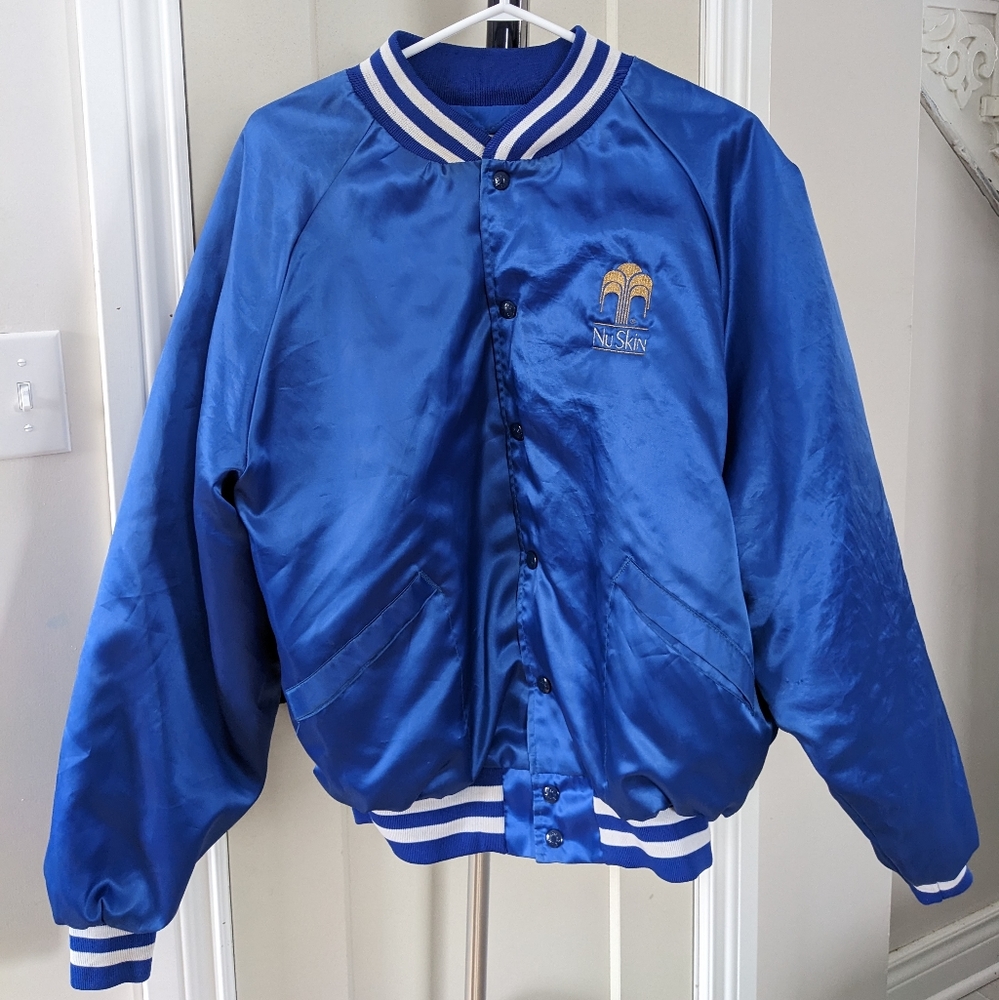 Vintage 1990s Nu Skin King Louie Bomber Jacket